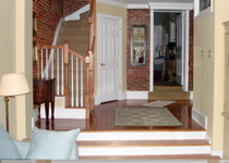 Residential Townhouse Addition Staircase