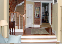 Residential Townhouse Addition Staircase