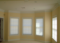Interior of Custom Addition to Builder House